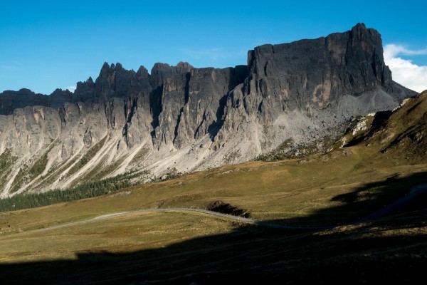 Abends auf dem Passo Giau