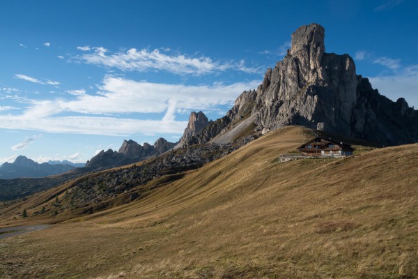 Abends auf dem Passo Giau