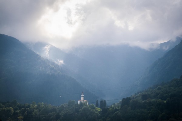 In Sutrio/Friaul, südlich vom Plöckenpass