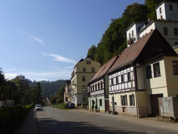 und raus gehts aus bad schandau...