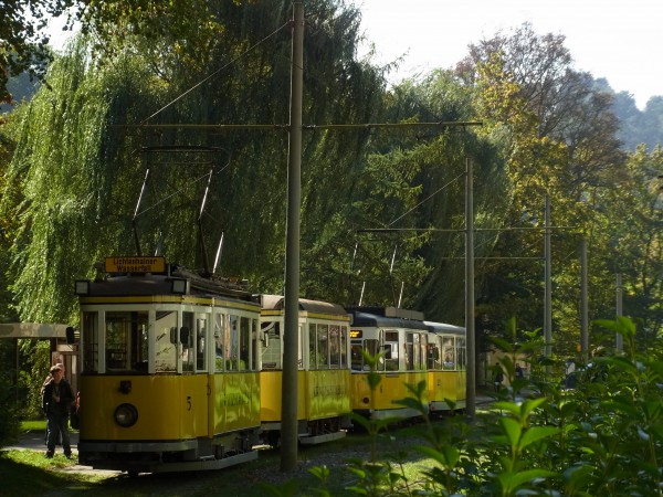 die kirnitzschtalbahn, nich ganz ohne :)...