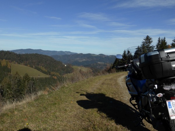 Unterwegs im Pohorje bei Hudi Kot