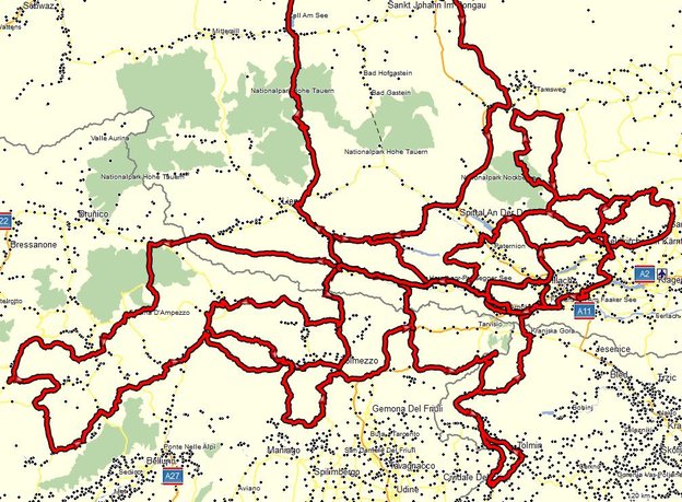 Die Gesamttour