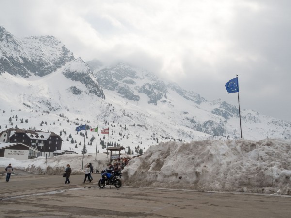 Passo Tonale, ganz schön schattig
