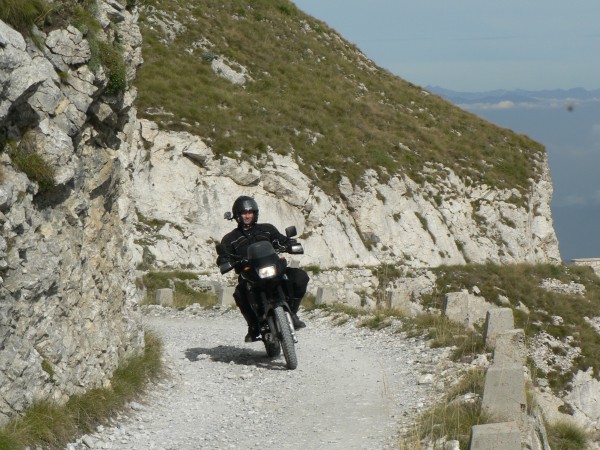 Auf dem Rückweg nochmals Showtime am Col della Boaria