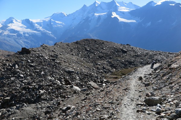 Wenn auf über 2800m der Weg ausgeht