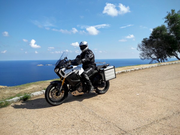 Sonne,Meer und Motorrad