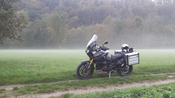 Maschine im Nebel