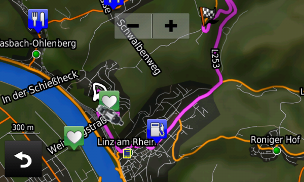 Zumo 590 führt trotz Sperrung &quot;Rheinhöller&quot; dort her!?