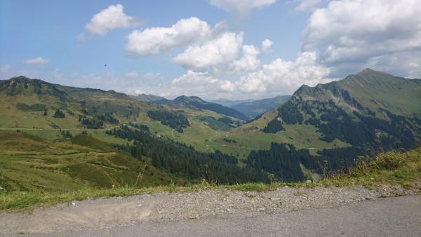 Blick nach Osten vom Furkajoch