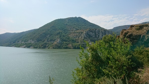 Schöne grüne Donau