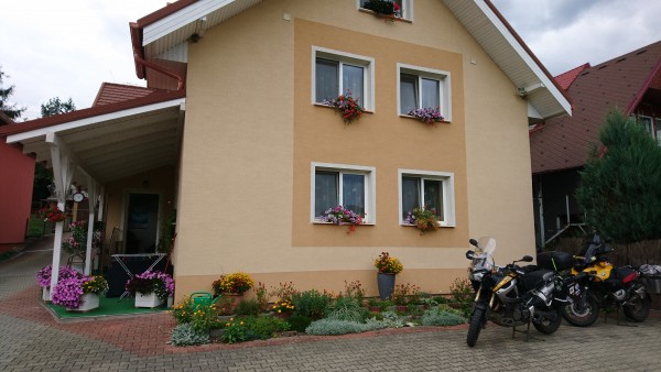 Unsere Unterkunft in Libtovsky Mihel