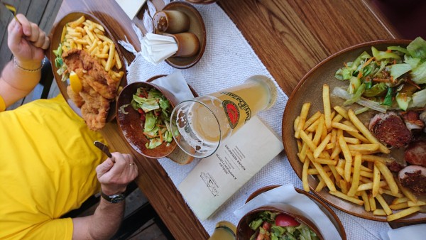 Endlich wieder richtiges Essen!