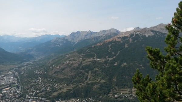 Blick vom Crox de Toulouse Richtung Südwest