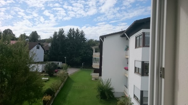 Blick aus meinem Zimmer