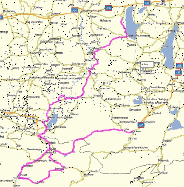 (c) Garmin MapSource 2010