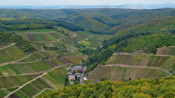 Blick vom Krausbergturm auf Marienthal