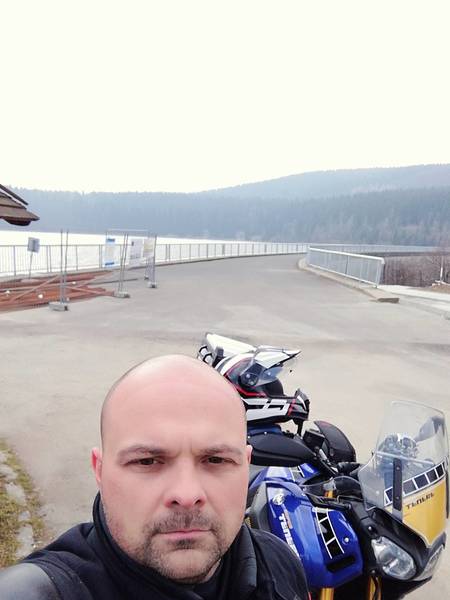 Stausee Fláji nahe Deutschgeorgenthal