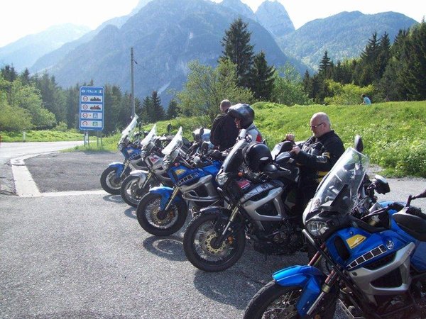 5XT bei der Einreise nach Italien