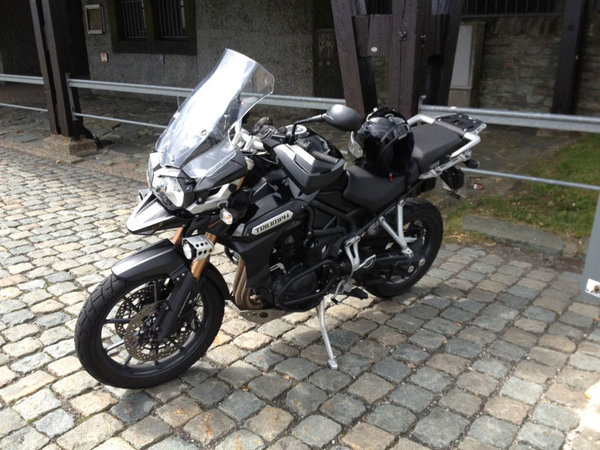 Meine Testmaschine auf dem Feldberg im Taunus