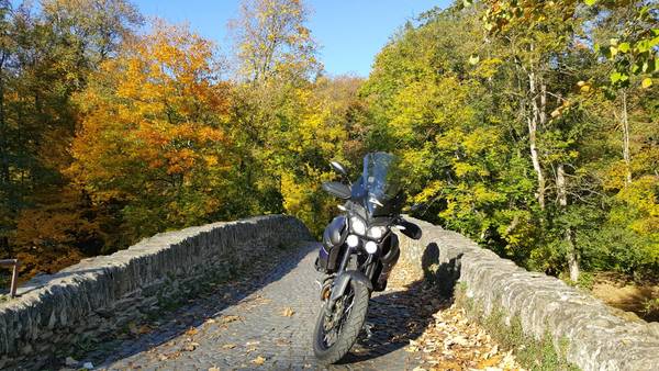 Auf der alten Nistertalbrücke