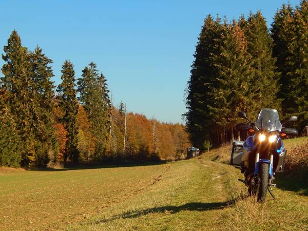 Feldwege wurden auch nicht ausgelassen.