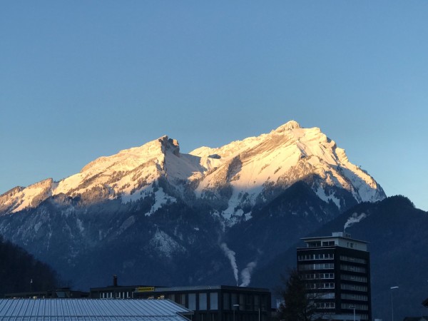 Aussicht vom Bürofenster