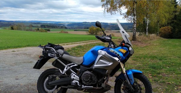 Blick vom Rennsteig nach Blankenstein
