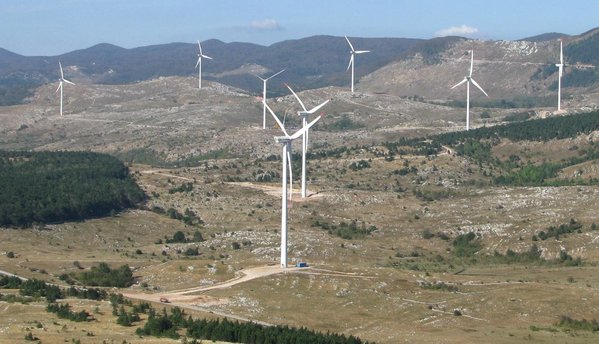 Windkraftanlagen im Boragebiet