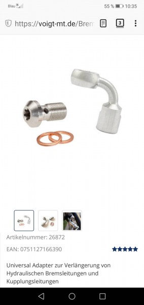 Diese Lösung mit ca. 4 cm schien mir zu wenig.