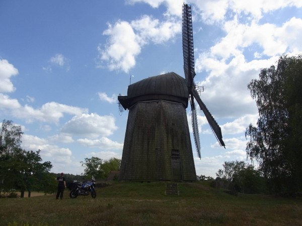 hier ein anderer typ mühle in der nähe von dahme...