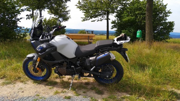 heute mit der unlackierten unterwegs im Frankenwald