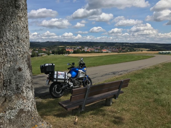 Eine Bank im Südschwarzwald