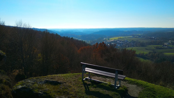 Blick vom Plankenfels