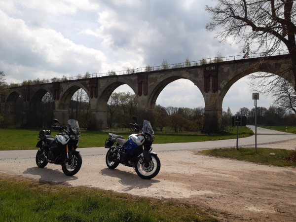 gestern an der Wiesenthalbrücke