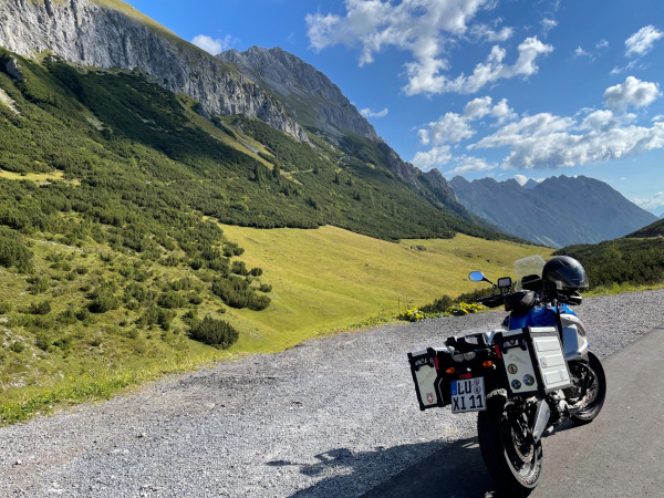 Hahntenjoch mal bei schönem Wetter