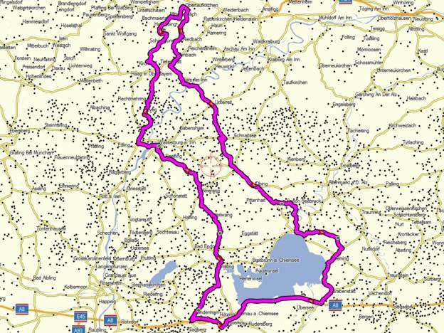 (c) Garmin MapSource 2010