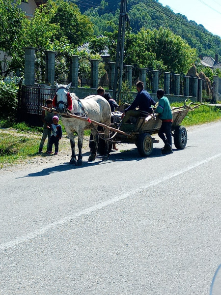 Ein Sinti und Roma Cadillac in Rumänien