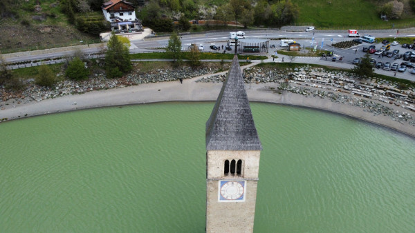vom See aus, gesehen...