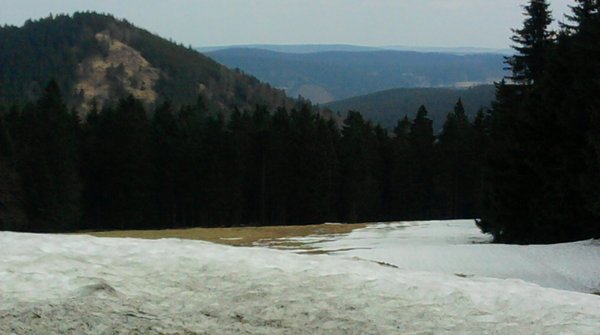 Blick vom Rennsteig