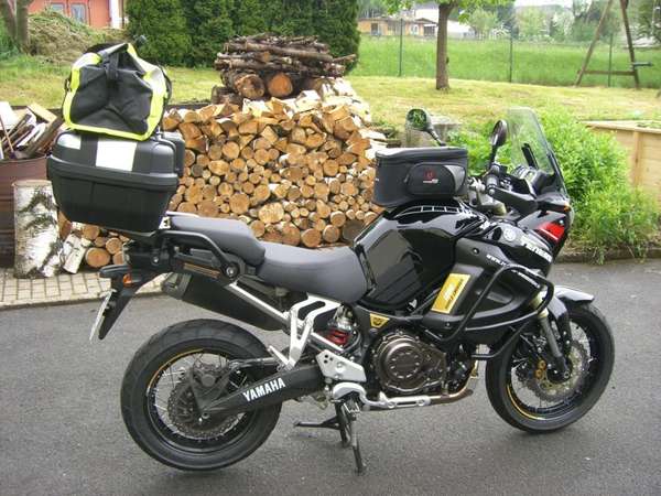 TC + Rolle + Tankrucksack = Platz für 5Tage