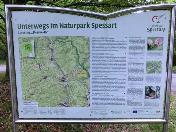 Wanderwege bei der Strecke 46