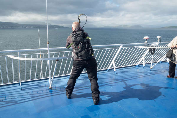 Stürmische Anfahrt nach Torshavn