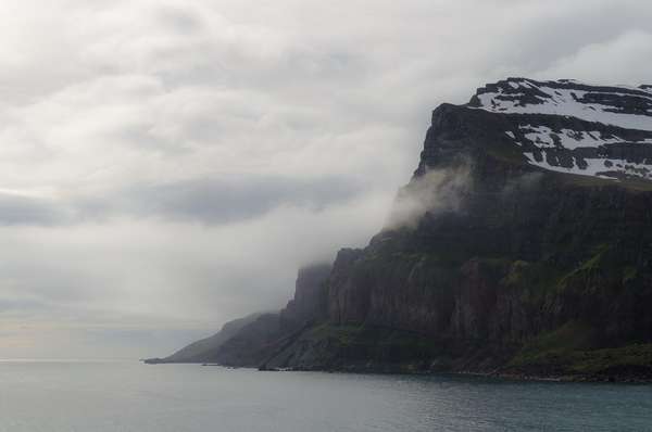 Einfahrt in den Seyðisfjörður