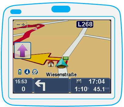 &quot;Zum nächsten Wegpunkt gehen&quot; direkt