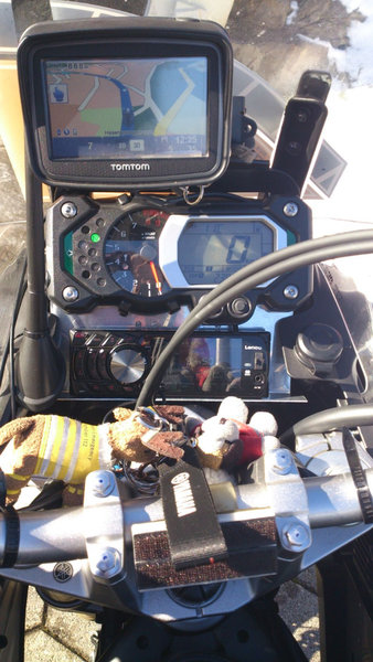 Cockpit mit Antenne