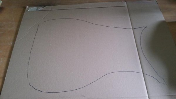 Eine grobe Schablone für den Verbundschaumstoff