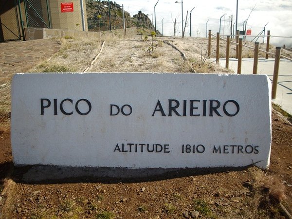 Pico Arieiro, höchster Berg Madeiras